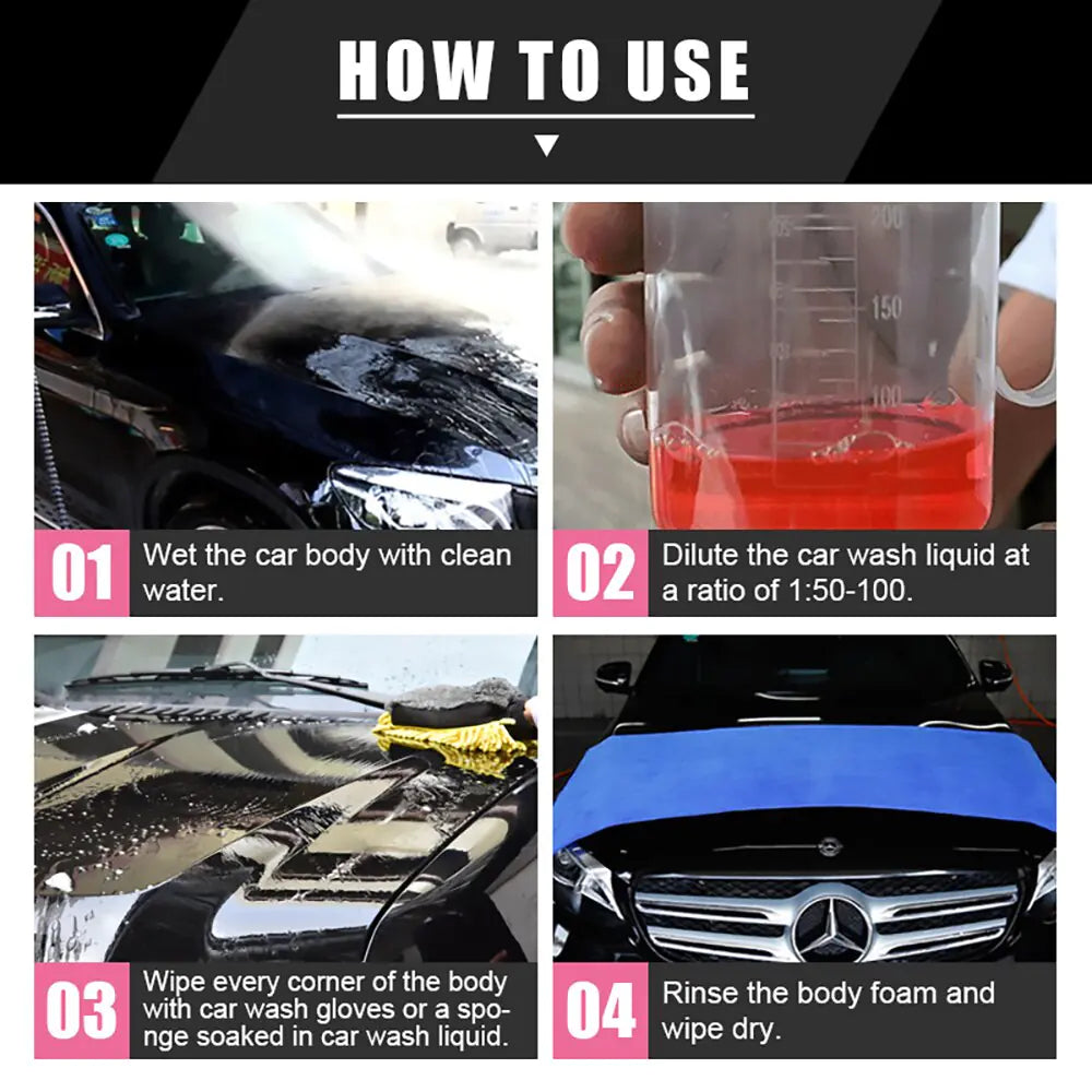 Vehicle Wash Shampoo Super Foam