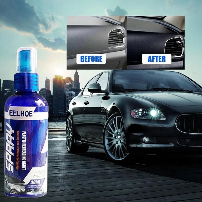 Spray Car Interior Rubber Polishing Agent